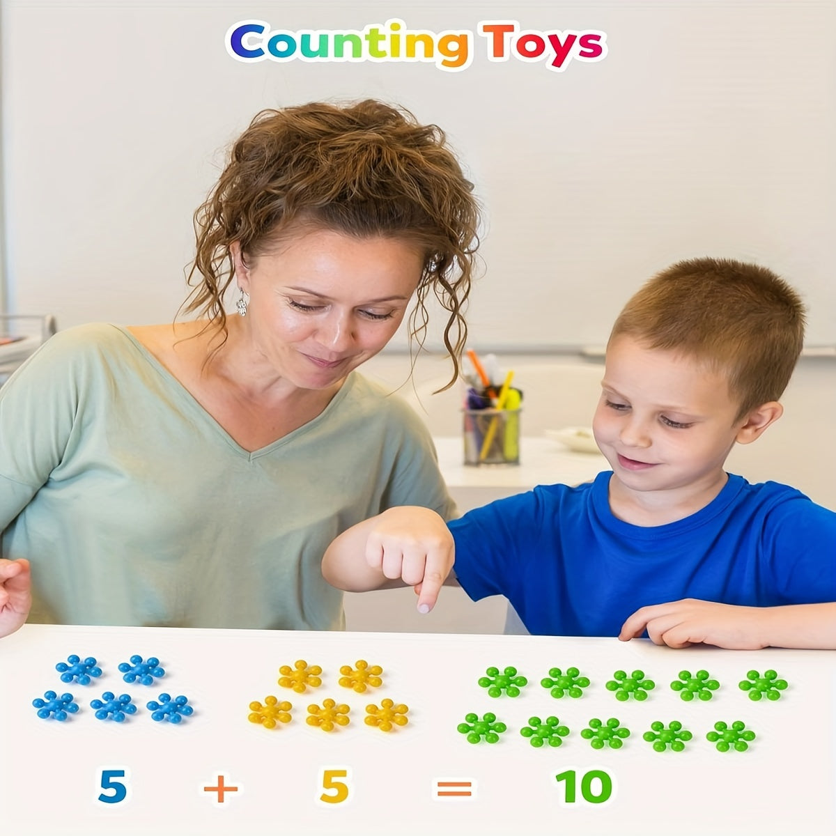 300 PCS Interlocking Stem Building Blocks Vanmor Preschool Educational Toys For Kids 5-7, Solid Plastic STEAM Activities Fun Gifts Ingenuity Playset For Children Discs Sets Snowflake