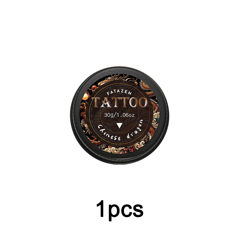 30 جرام من بلسم العناية بالوشم، كريم مرطب ومغذي طبيعي، يعزز اللون ويحميه، لطيف وغير مهيج