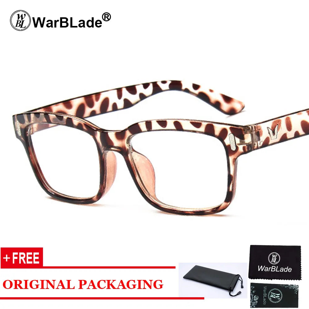 2018 Brand Design Vintage Eyeglasses Female Male Optical Clear Lens Eye Glasses Women Men Eyewear Frames spectacle WarBLade