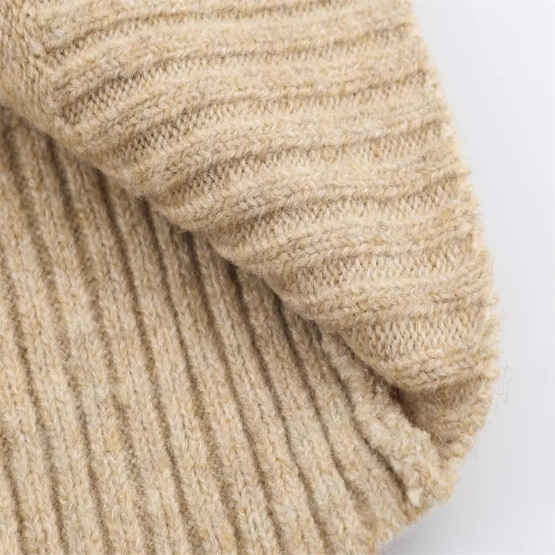 2025 Fall Fashion Trendy Sexy Women's Knitted Hoodie