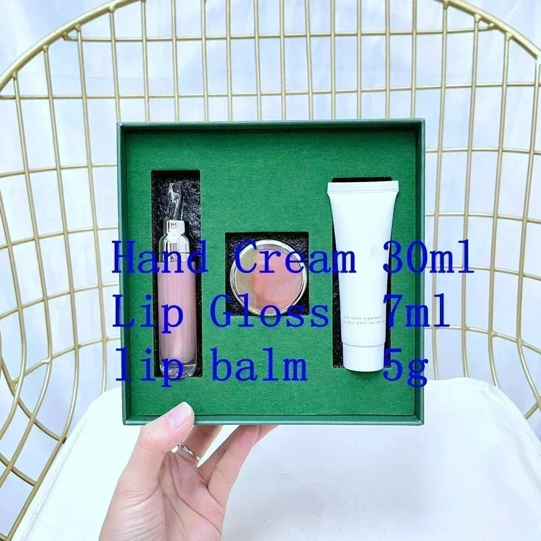 Makeup Lip Care Set Face Cream Moisturizing /Lip Oil/ Lip Balm/Hand Cream Cosmetics Moisturize Makeup Tool