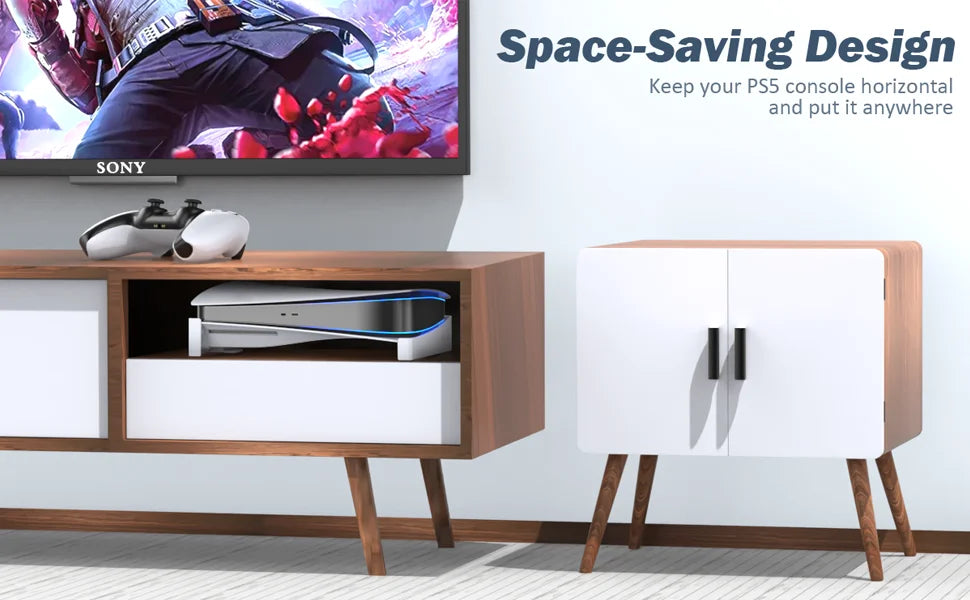 OIVO for PS5 Console Holder PS5 Horizontal Bracket Stand PS5 Base Stand for Playstation 5 Disc & Digital Editions Accessories