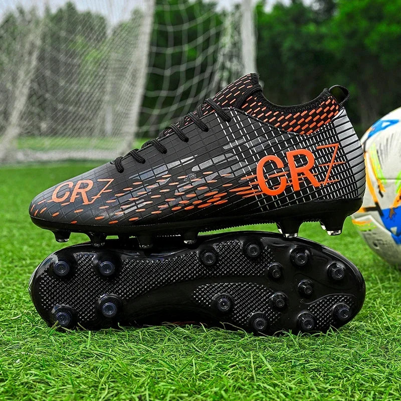 New Men Soccer Shoes Professional Outdoor Football Boots Breathable Sports Cleats Unisex Drop Shipping Ultralight Non-slip