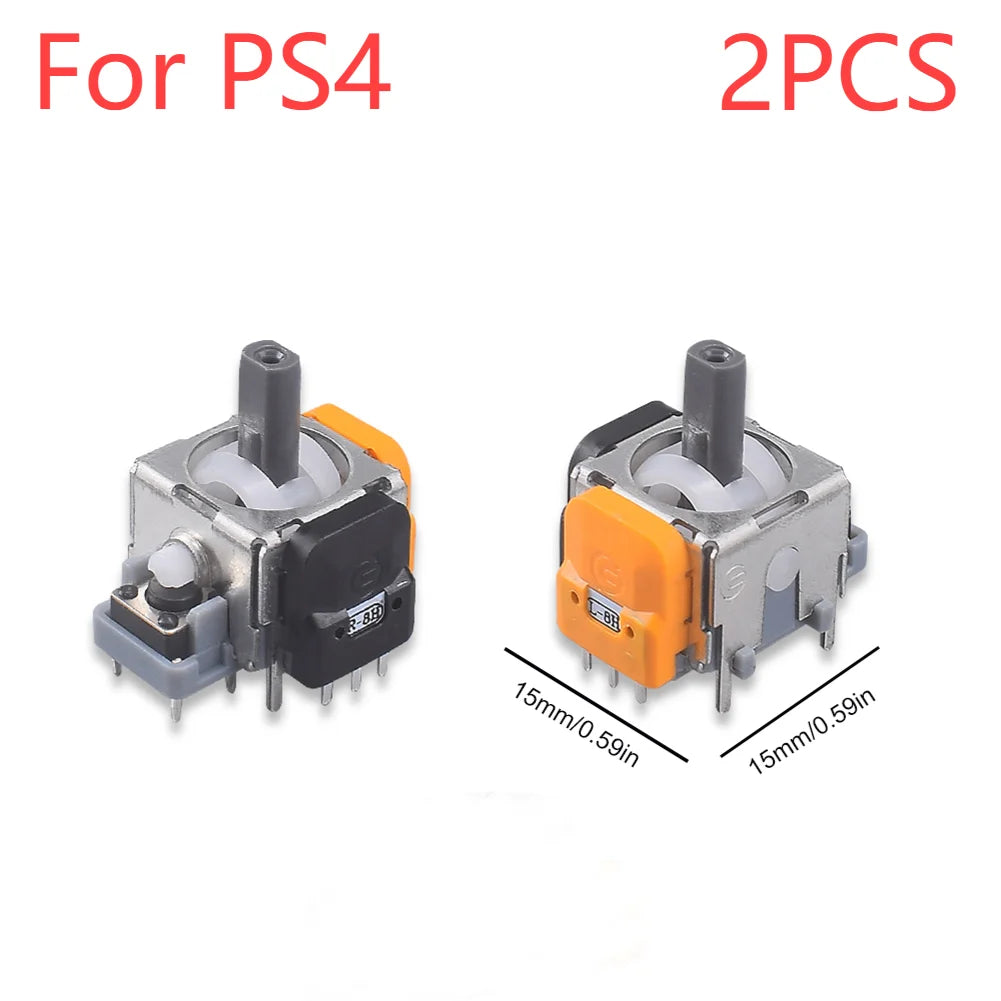 High-quality Hall Joystick For PS4/PS5 Hall Electromagnetic Joystick 10 Million Life Game Console No Drift Handle Hall Rocker