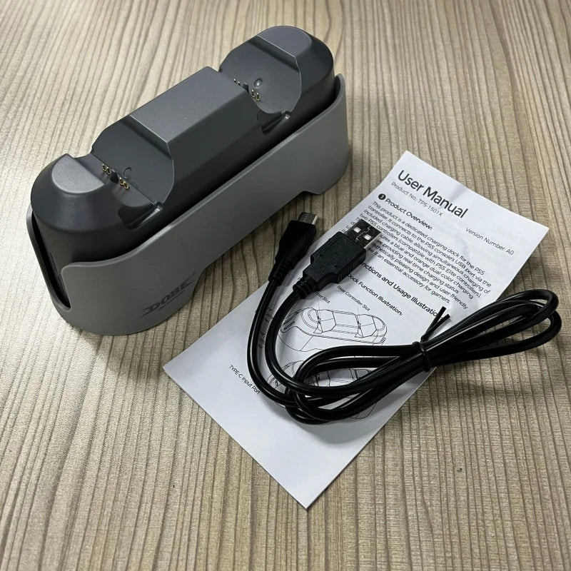 PS5/PS5slim Optical Drive Digital Edition Wireless Gamepad Two-charger P5 Game Controller Fast Charger dock SwiftNest