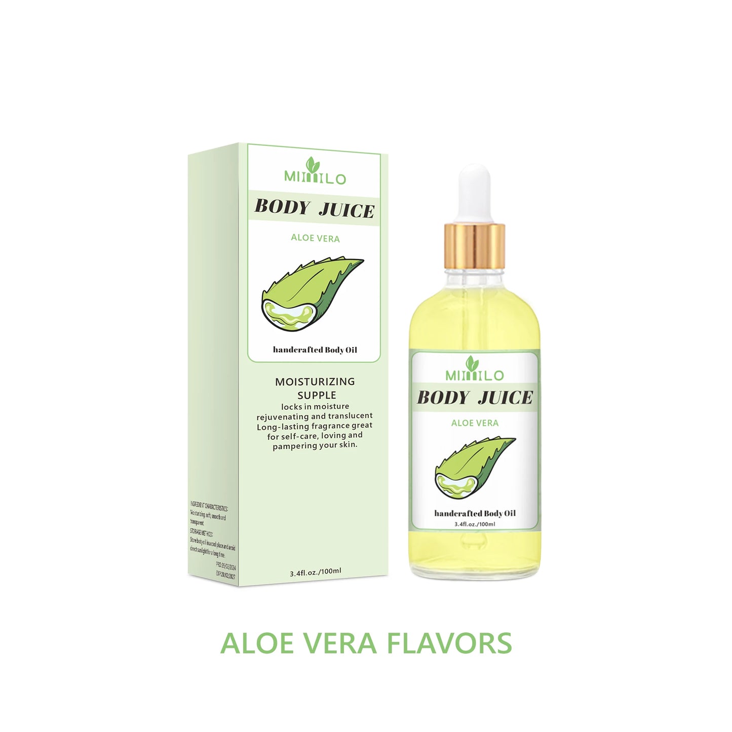 100ml Sweet Fragrance Body Oil Multiple Delightful Scents Moisturizing Nourishing Skin Care Lightweight Non Greasy Fast Absorbin