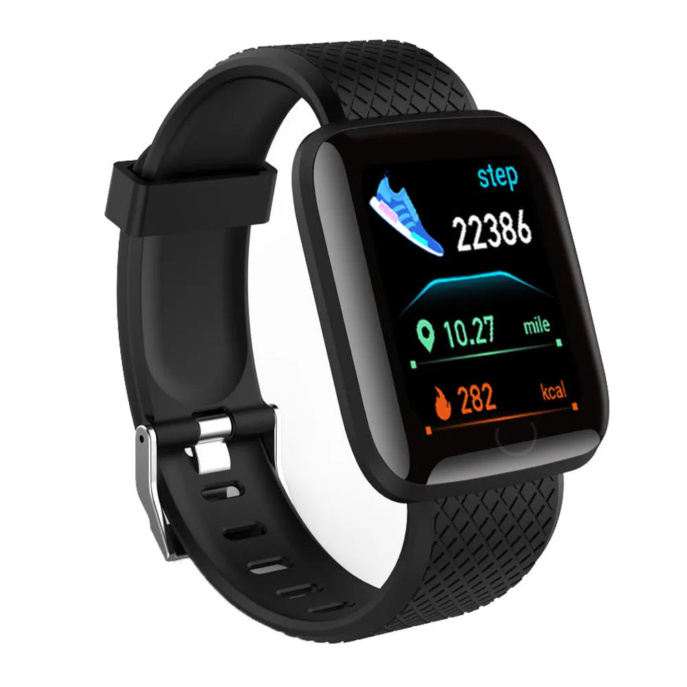D13 Smart Watch Men Women 116 Plus Sports Mode Running Track Fitness Smart Band Message Reminder Smart Bracelet For Android IOS