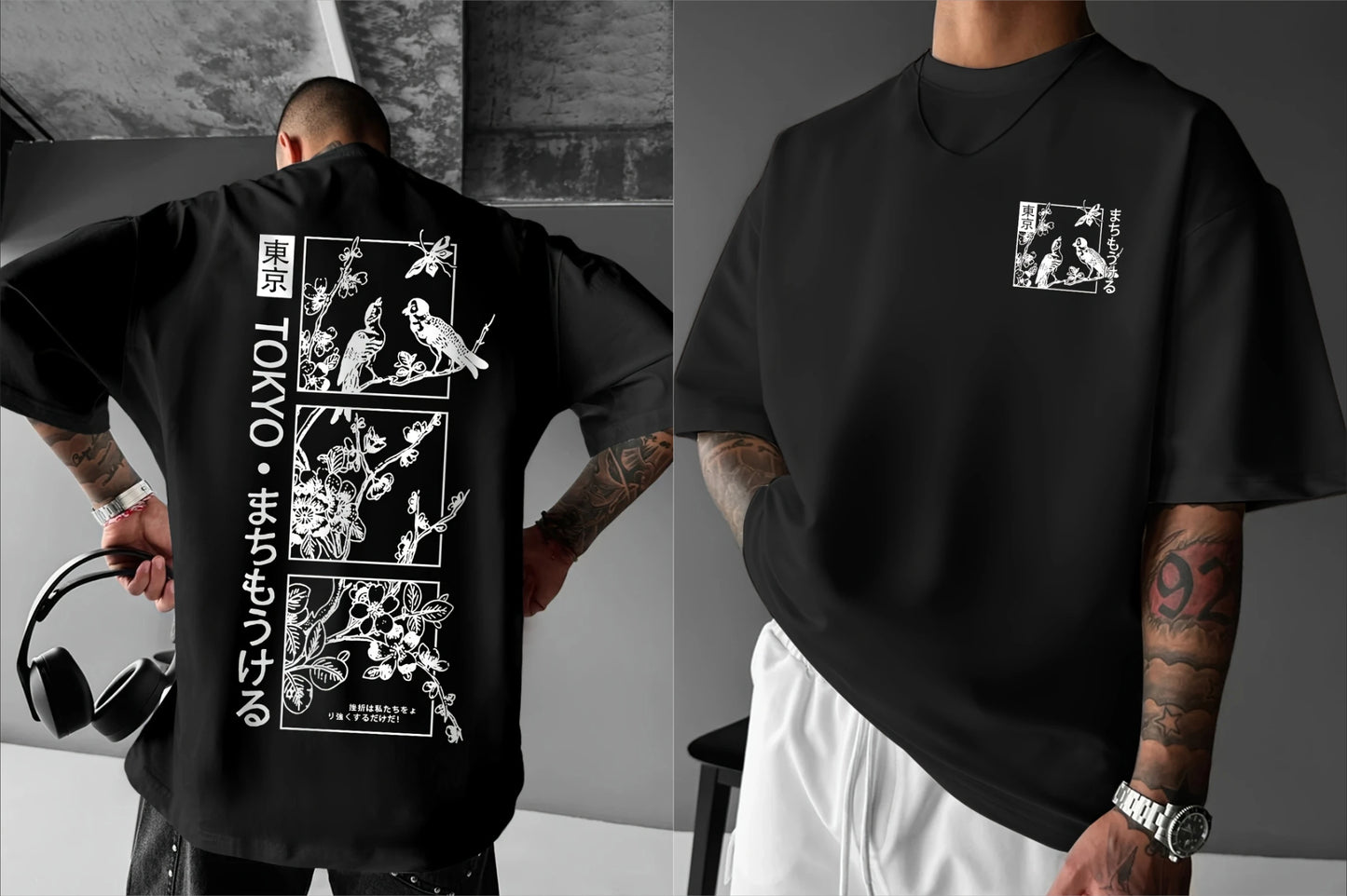 تي شيرت رجالي رياضي خارجي صيفي كاجوال عصري برقبة دائرية وأكمام قصيرة فضفاض ومريح من القطن الخالص ملابس رجالية