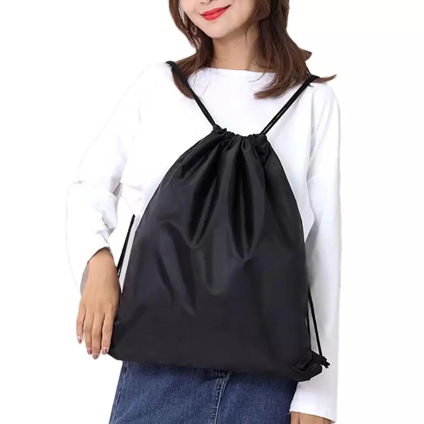 Sports Drawstring Backpack Sport Fitness Travel Outdoor Sackpack Women And Men Large Capacity Gym Swim Beach Bags Basketball Bag