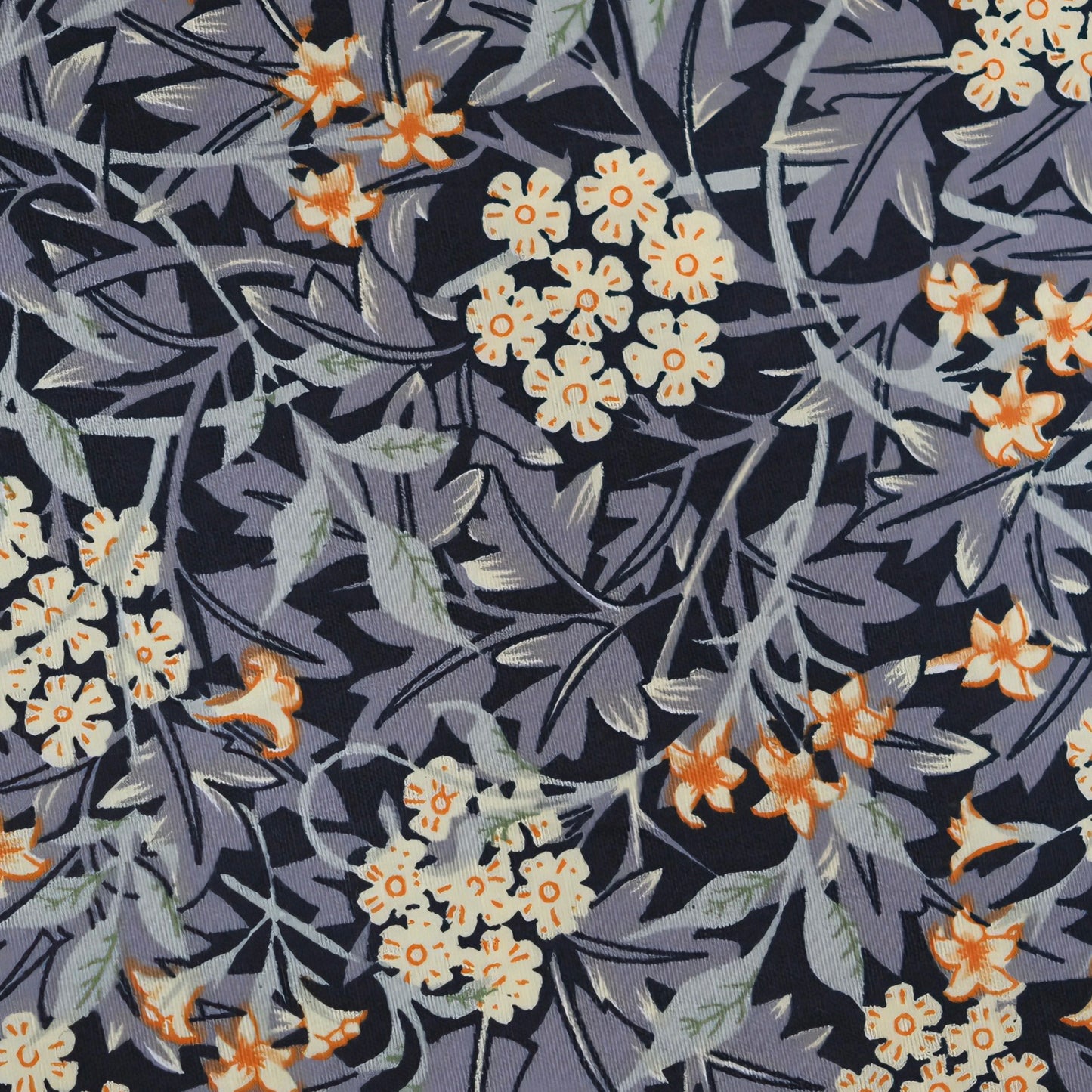 Exquisite Floral Printed 100% Cotton Fabric in Multiple Tones for Apparel Design Home Textile Decoration Handmade Craft Making