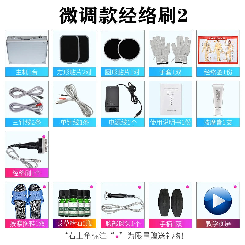 Bio-Electric Meridian Massager - Full Body Therapy & Meridian Unblocking for Health & Wellness