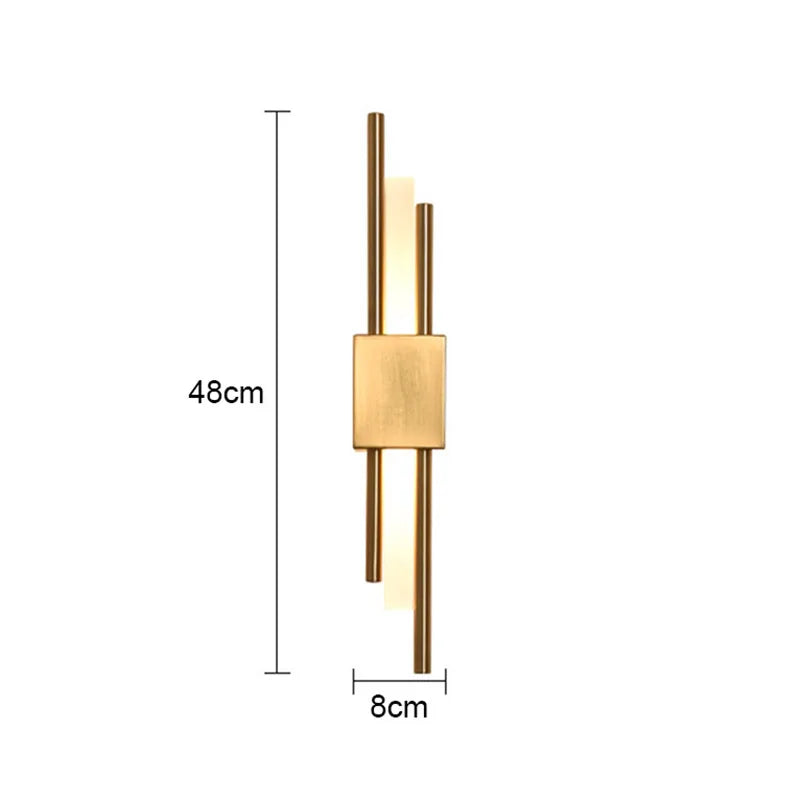 Bedroom Bedside Wall Lamp Simple Modern Living Room Aisle Corridor Background Light Luxury Style Living Room Lighting