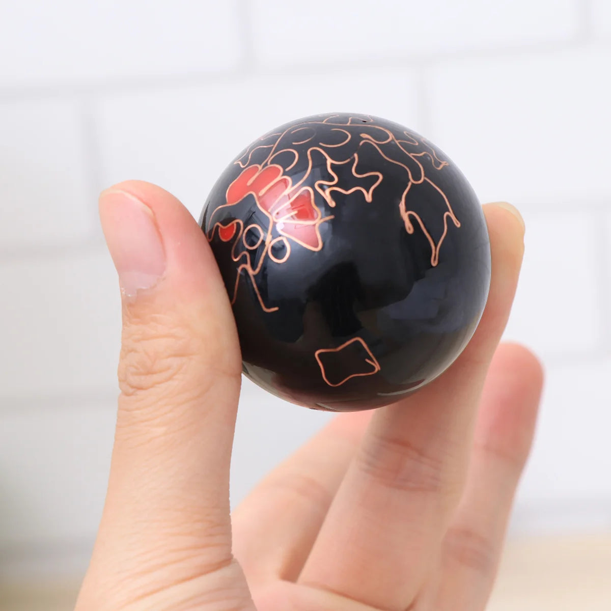 كرات باودينغ لتمرين اليد، كرات صحية صينية، كرة تدليك، أداة علاج لتخفيف التوتر، أدوات صحية، تخفيف آلام التهاب المفاصل