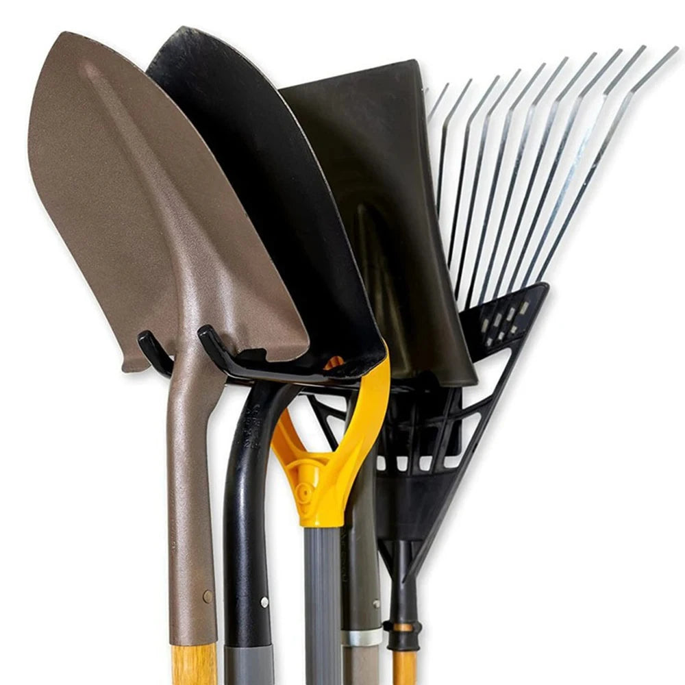 Tool Storage System Hooks Wall Holder Garage Storage Multi-Purposes Garden Tool Organizer For Warehouse Garage Wall Hook