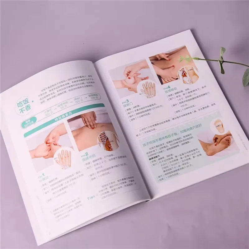 Pediatric Tuina Massage Book: Illustrated Guide for Baby & Child Health - TCM Wellness & Natural Healing