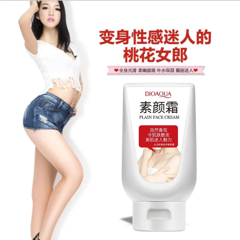 كريم بيواكوا سنو وايت للجسم 180 مل للعناية بالوجه وتبييض الجسم ومستحضرات التجميل بالتجزئة والعناية الشخصية بالبشرة وترطيبها للنساء