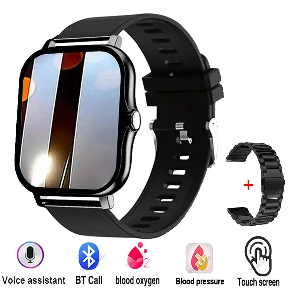 2025 Outdoor Sports Smart Watch Women Men Heart Rate Blood Pressure/Oxygen Watch Wallpaper Bluetooth Wireless Call Smartwatches