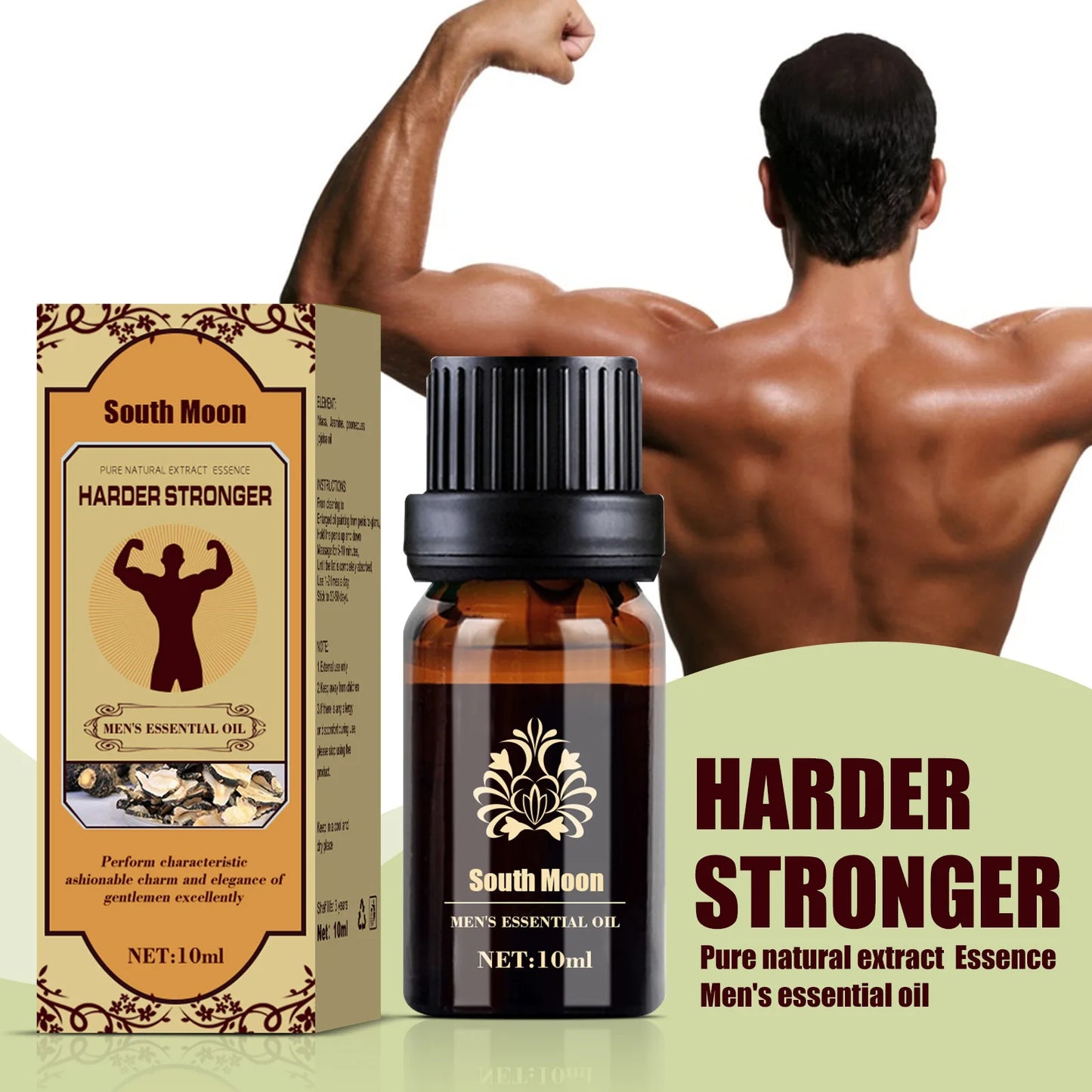 Men's Essential Oil Private Parts Massage Maintenance Care To Enhance Vitality and Moisturize Health Care