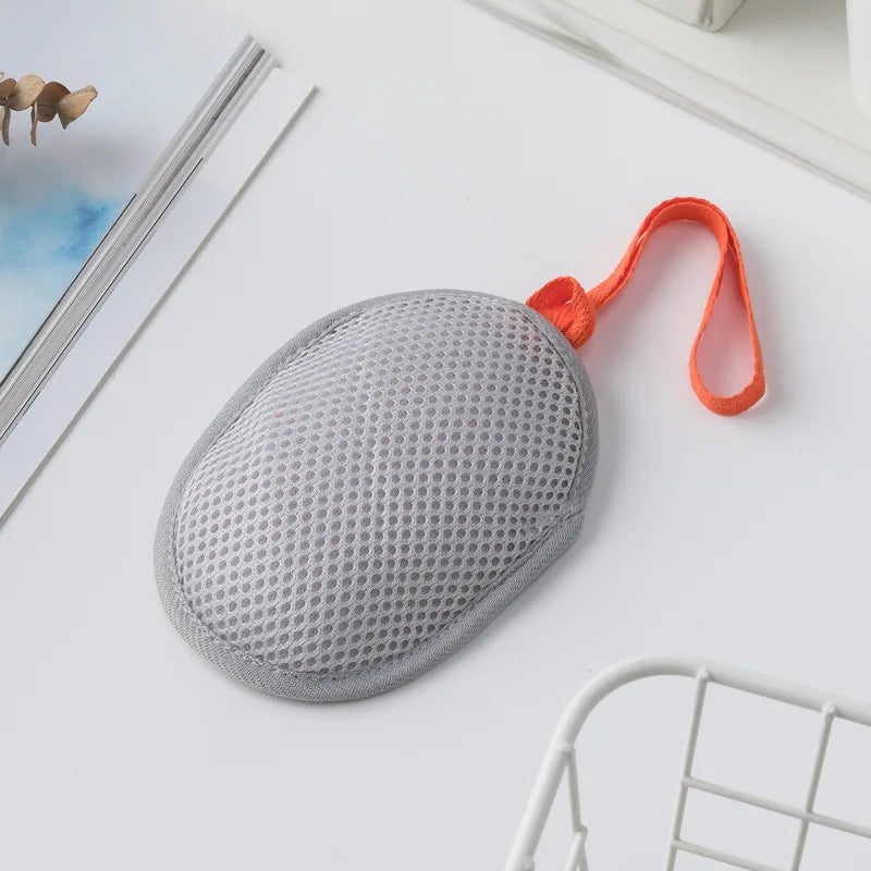 personal care Soap Mesh Pouch with Lanyard Fast Foaming Shower & Travel Holder Net Bath Flower Scrubbing Bathroom accessories