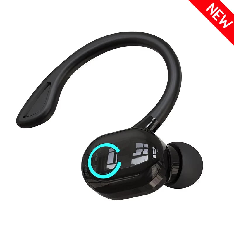 Wireless Bluetooth Earphones HIFI Bass With HD MIC Ear-Hook Earbuds Noise Cancelling Life Waterproof Game Sports Music Headsets
