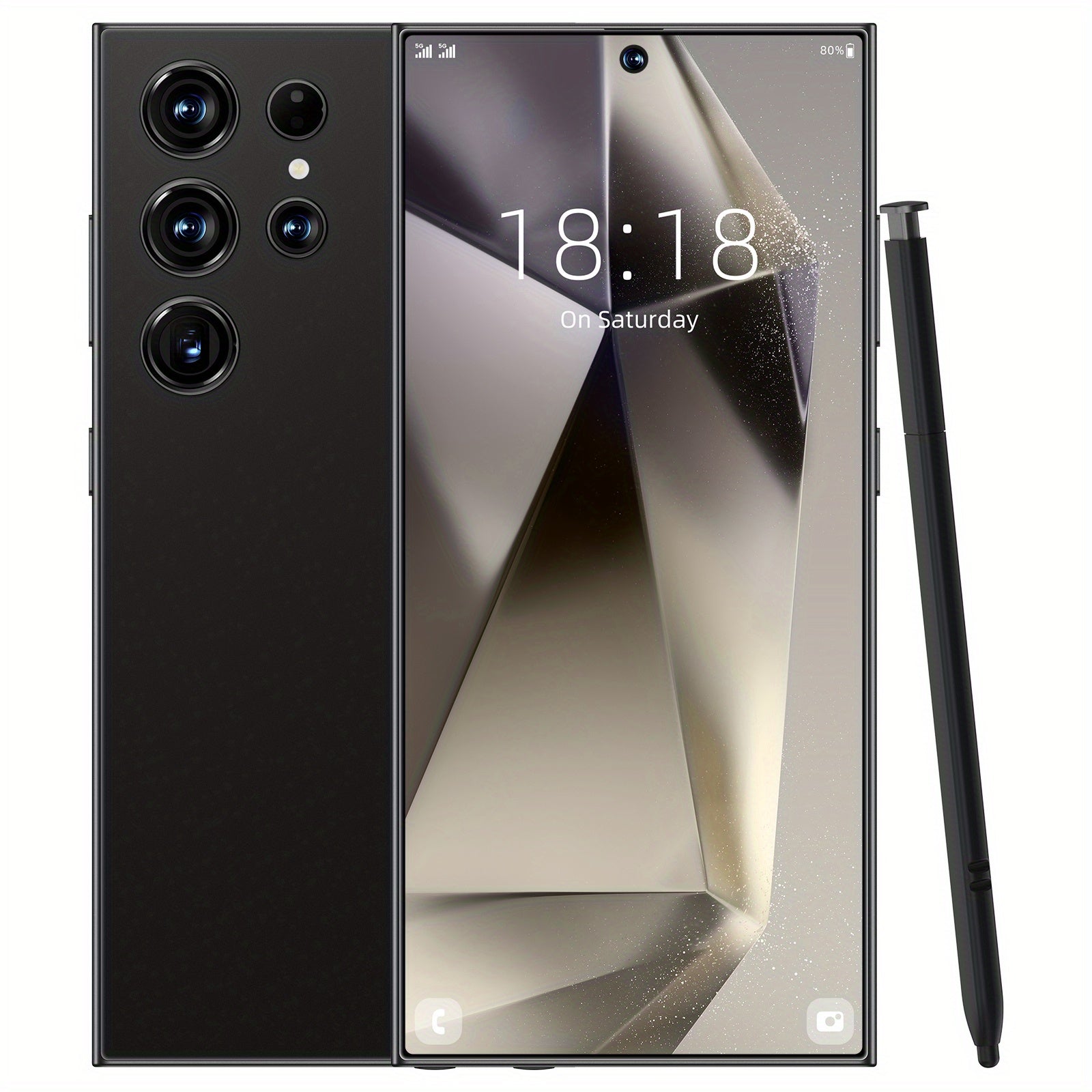 هاتف S25 ثنائي الشريحة فائق الفتح 4G مناسب لهواتف Android، متوافق مع نظام Android 13، سعة كبيرة 12 جيجابايت + 512 جيجابايت، شاشة عرض عالية الدقة 6.8 بوصة، بطارية 6800 مللي أمبير في الساعة، التعرف على الوجه، نظام تحديد المواقع العالمي (GPS)، قلم مدمج، مع H