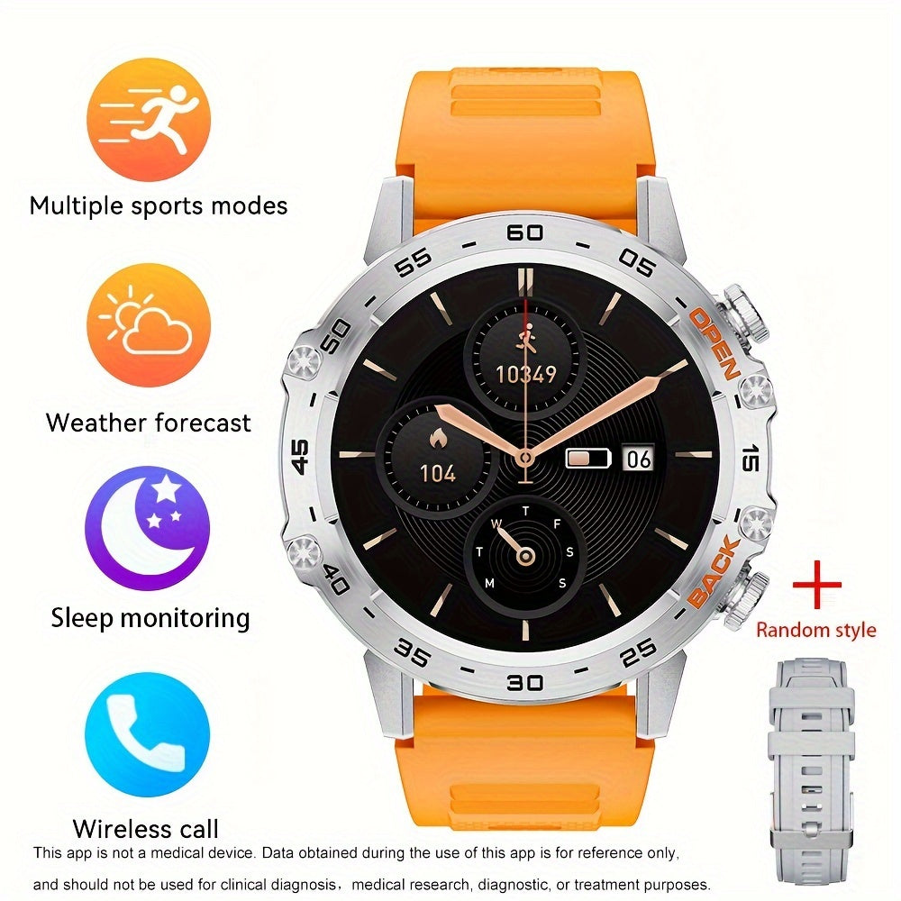 LIGE HD Smart Watch - Stylish Wrist Watches for Women Men with Wireless Call, 1.39" High-Definition Display, Multi-Sports Modes, Information Alerts, Sedentary Reminders, Music Control, Sports Pedometer, and Heart Rate Monitor