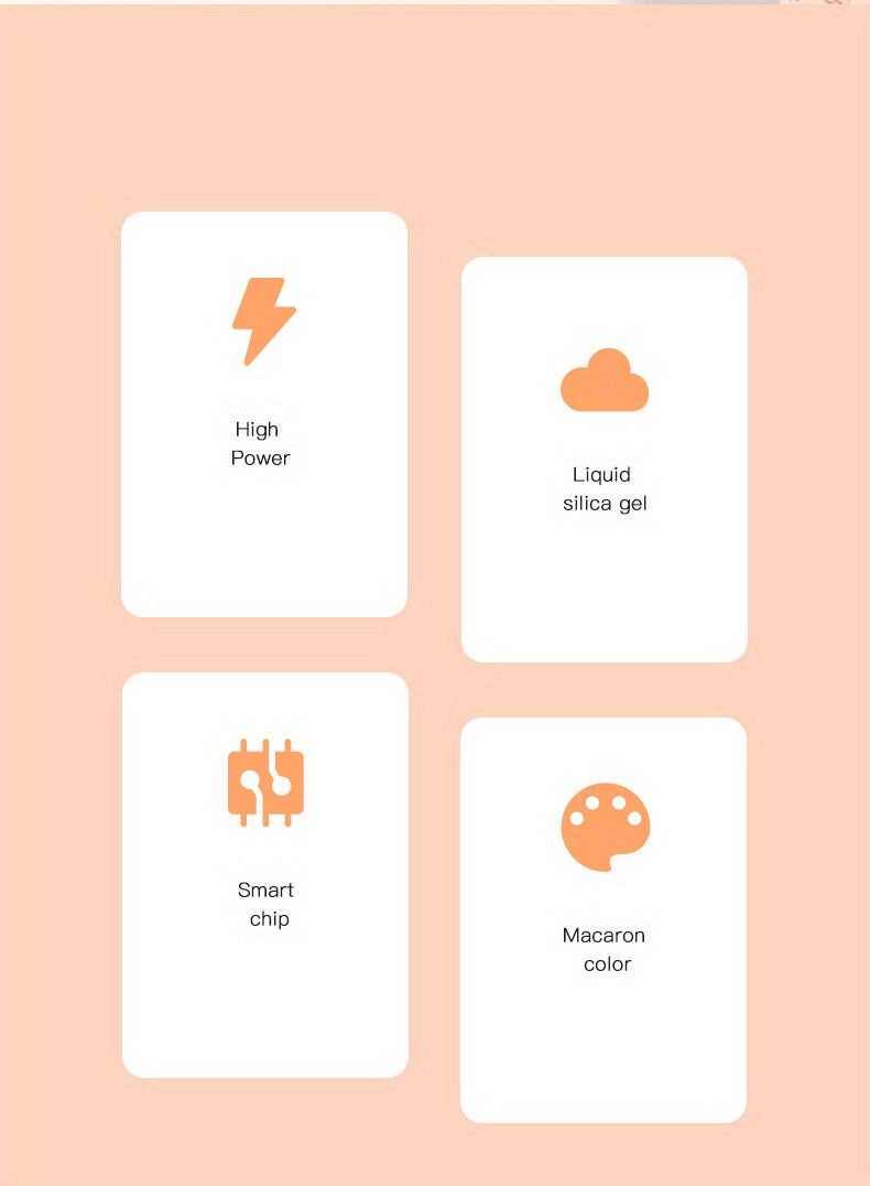 [كابل شحن فائق السرعة] كابل شحن فائق السرعة GICOOK 88 واط - سيليكون ناعم، متين، مرن، عالي السرعة من النوع C إلى USB-C لهواتف Android، متوافق مع Honor وXiaomi وHuawei Mate60 Pro