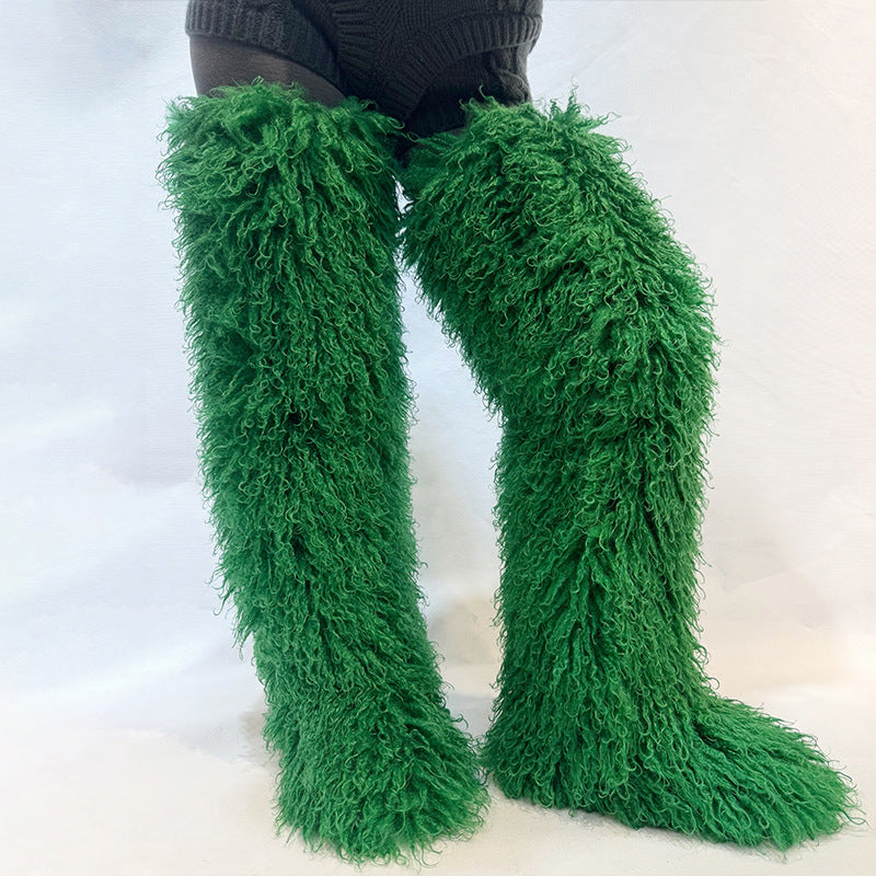 72cm Thigh-high Boots For Fall And Winter