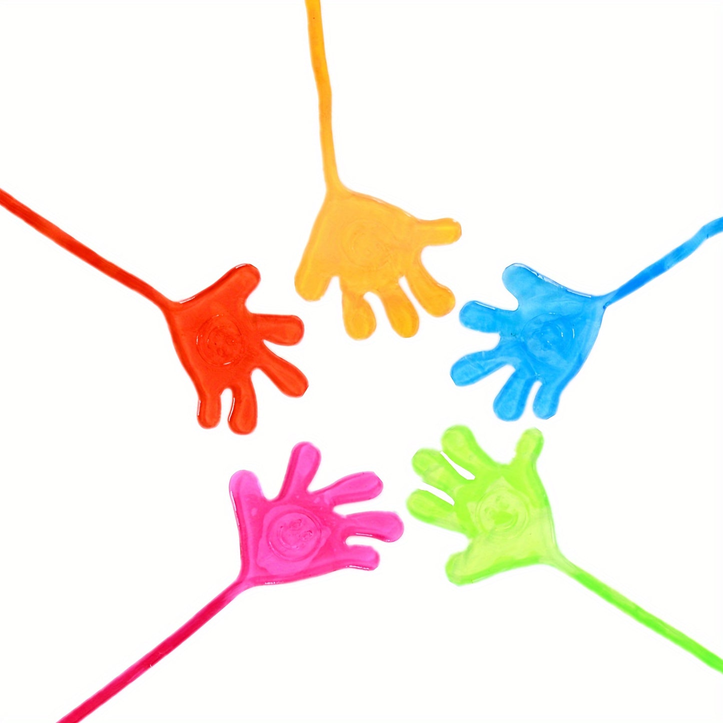 25pcs Mini Stretchy Sticky Hands Toys for Kids, Kids Party Favor Sets Sticky Fingers Bulk for Birthday Parties, Goodie Bag Stuffers Treasure Box Toys for Halloween Christmas Gifts