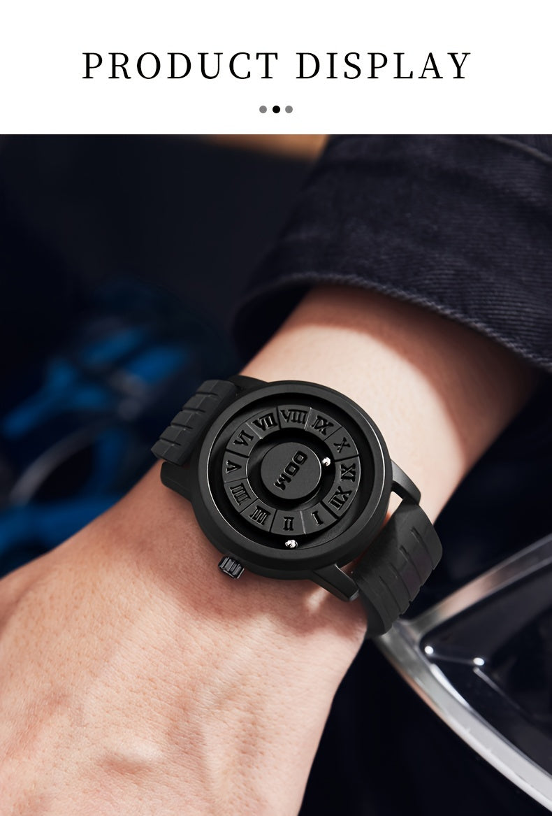 ساعات يد بحزام من السيليكون ومينا من الفولاذ المقاوم للصدأ، هدايا مثالية للنساء والرجال