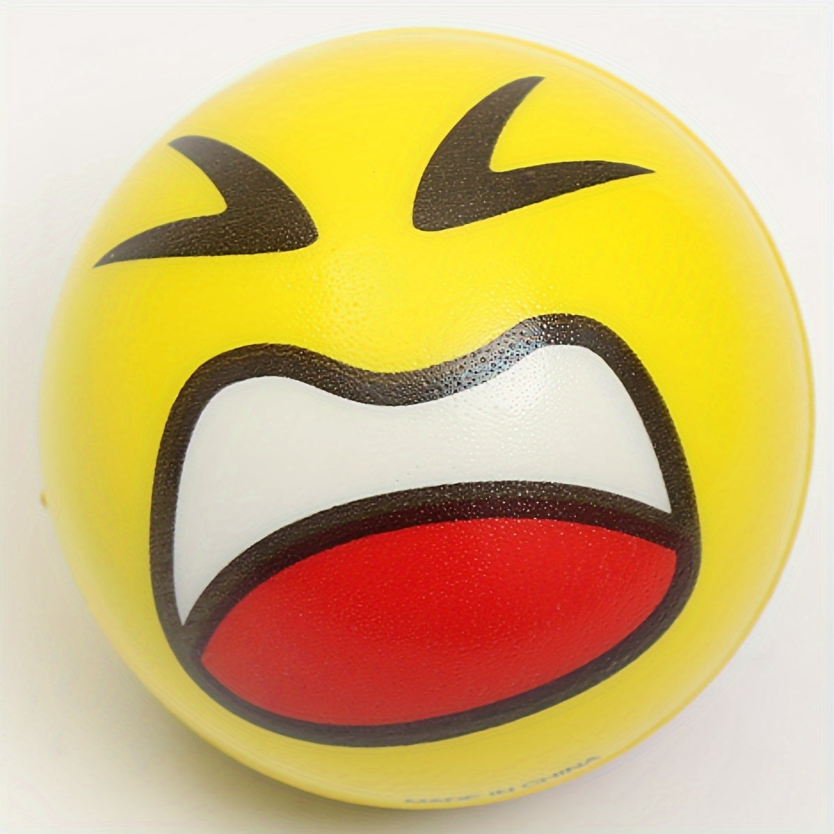 12-Pack Funny Face Stress Relief Squeeze Balls, Sponge Novelty Squishy Toys for Kids, Assorted Facial Expressions Gag Toys, Party Favors, Holiday Blind Box, Birthday Gifts for Ages 3-8, TPU Material