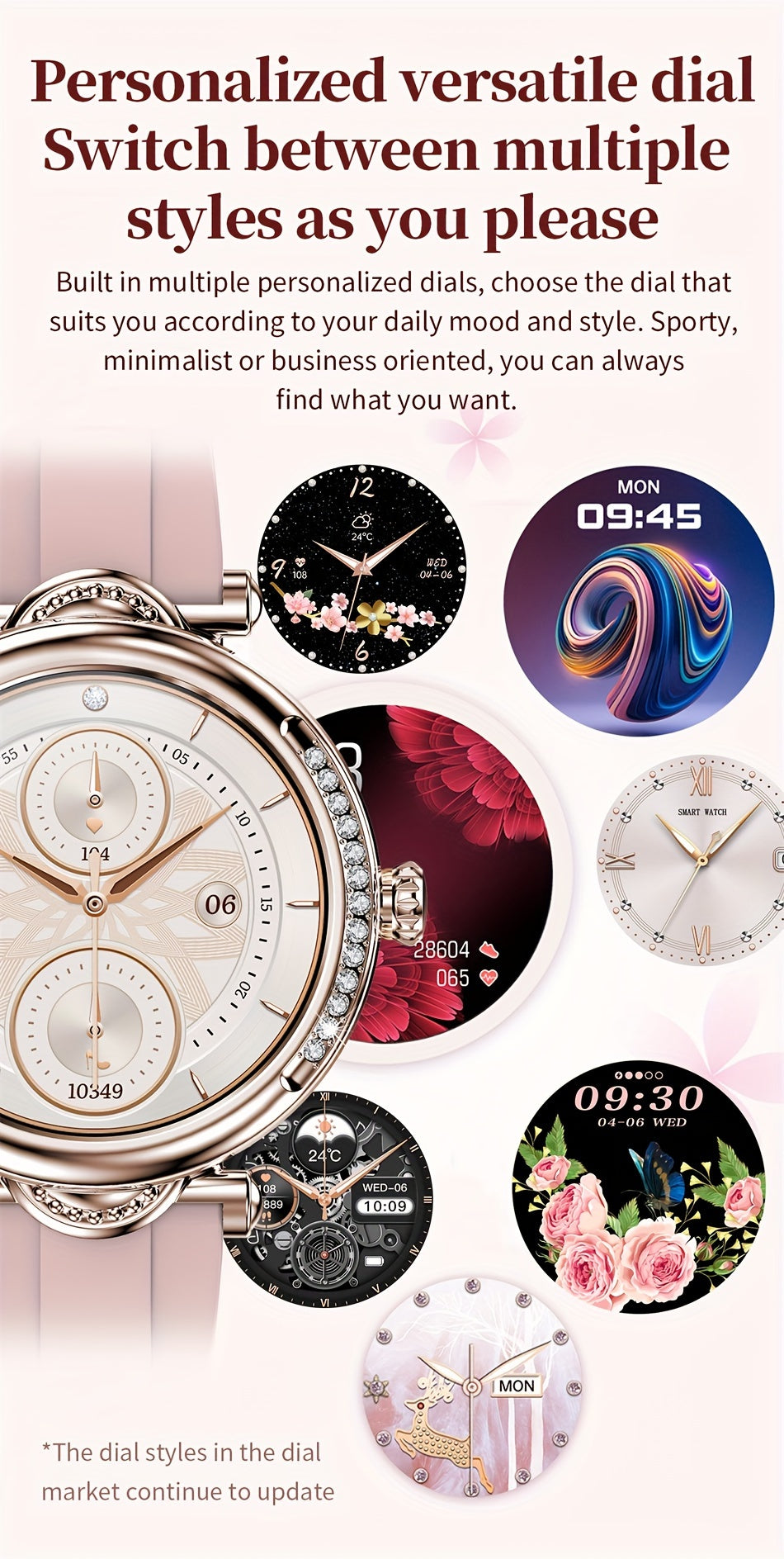 2024 New Wireless Call Smart Watch, 1.27inch Full Touch Screen, Pedometer, Mileage, 100+ Exercise Modes, Weather, Music Control, Remote Photo Taking, Message Alerts, Breathing Exercise, Stopwatch, Timer, Alarm Clock, Fashiona