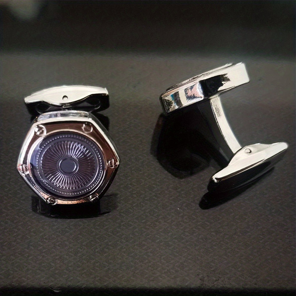 12 Pairs Exquisite Wedding Cufflinks Collection - Multiple Styles, Creative Jewelry Designs, Gift Box Packaging, Ideal for Groomsmen, Father of the Bride, and Wedding Party