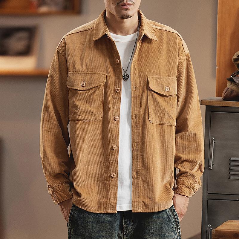 American Retro Heavyweight Work Jacket For Men