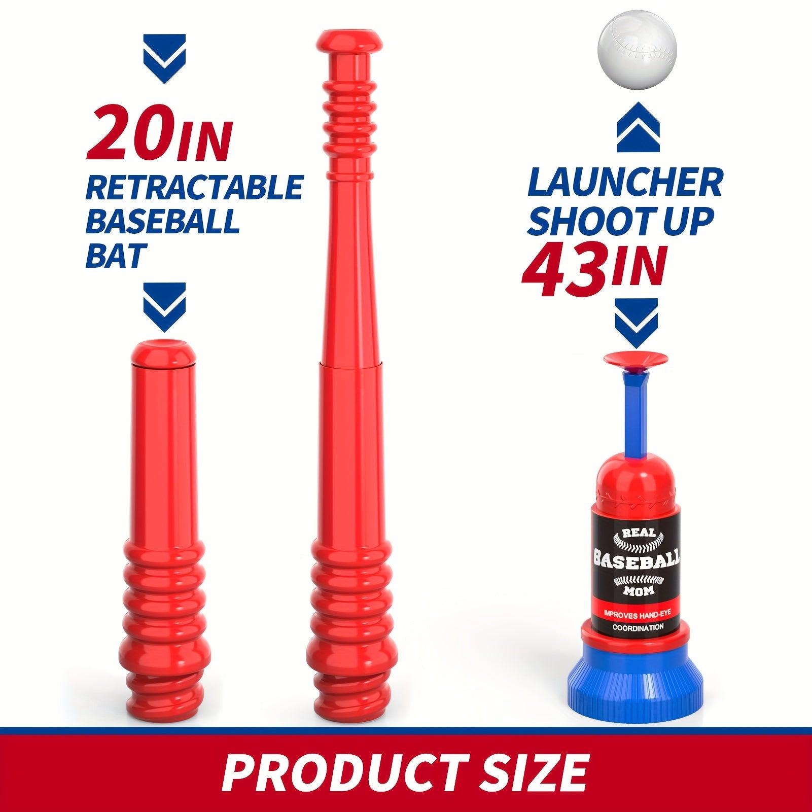 مجموعة ألعاب كرة البيسبول للأطفال من سن 3 إلى 5 سنوات، تتضمن 6 كرات، قاذف كرات تلقائي، مجموعة ألعاب كرة البيسبول للأنشطة الخارجية، هدايا للأولاد من سن 3 إلى 4 إلى 5 سنوات، هدية عيد الهالوين والكريسماس