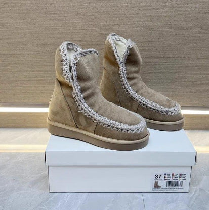 Cotton Boots And Snow Boots With Extra Padding For Warmth And A Soft Fleece Lining