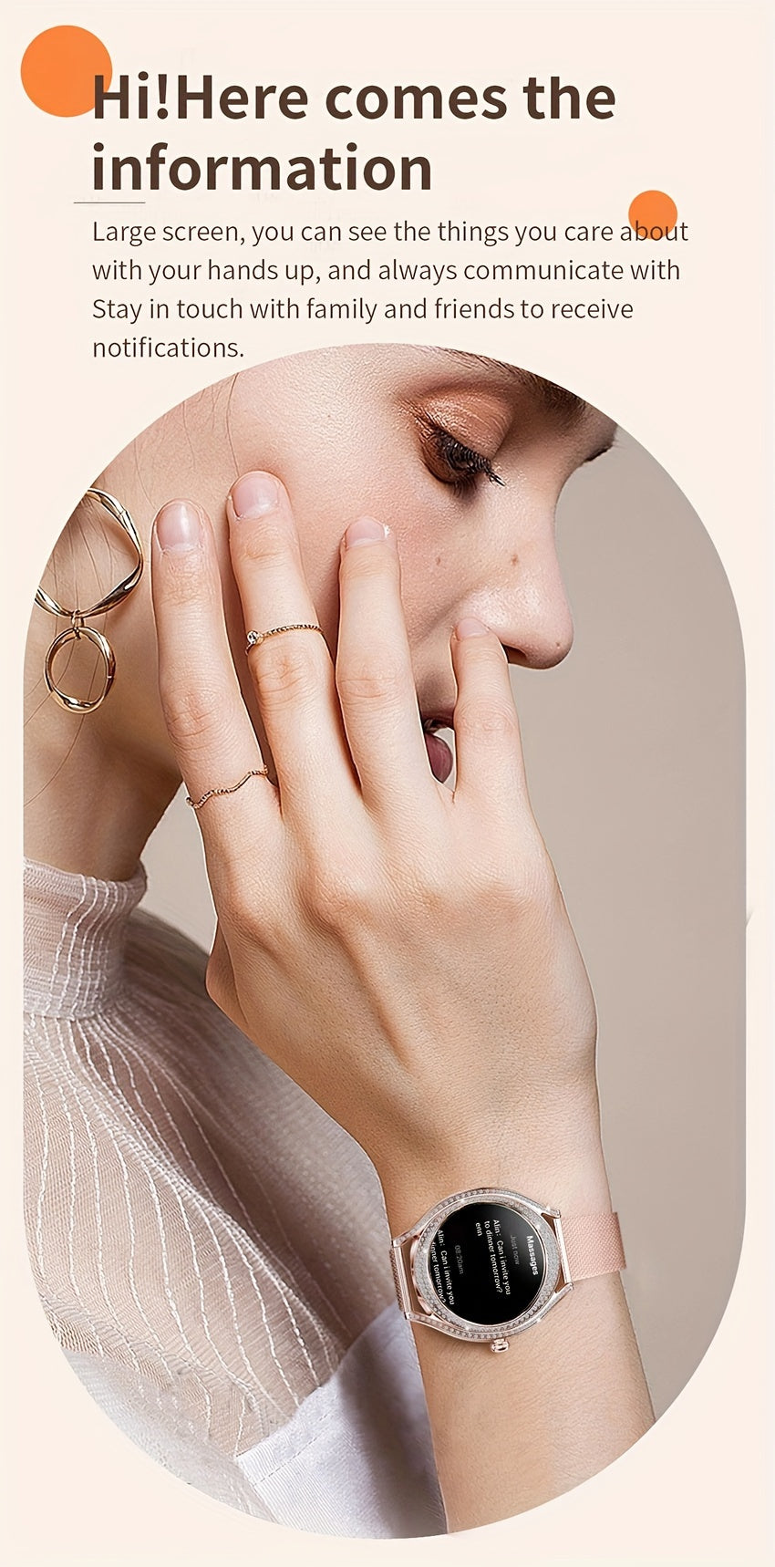 Smart Watch (Answer/Make Call), 128"AMOLED High-definition Color Screen, IP67 Waterproof/ Calculator/ Engineering Test Mode & Shipping Mode/Do Not Disturb Mode/Battery Saver Mode Fitness Watches for Women & Men