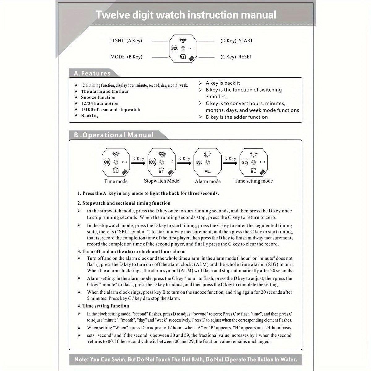 LIGE Electronic Watches For Men Luxury Sport Chronograph Alarm WristWatch Quartz Big Clock Digital Male Watch