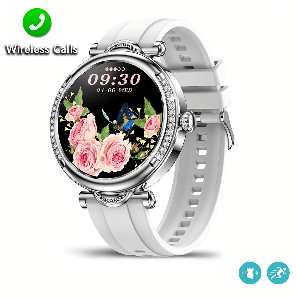2024 New Wireless Call Smart Watch, 1.27inch Full Touch Screen, Pedometer, Mileage, 100+ Exercise Modes, Weather, Music Control, Remote Photo Taking, Message Alerts, Breathing Exercise, Stopwatch, Timer, Alarm Clock, Fashiona