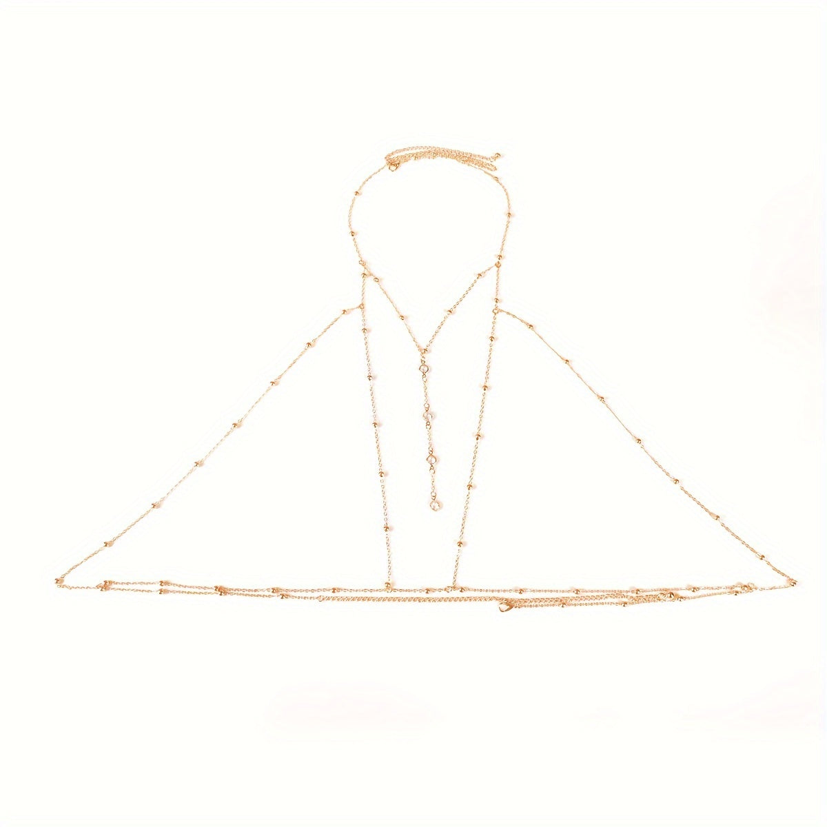 [1 Ultra-Shiny Bra Chain] Ultra-Shiny 1 Women's Bra Chain Body Jewelry with Rhinestone Inlay | Suitable for Daily Wear, Parties, Nightclubs, Fashion Shows, and Fashion Photography