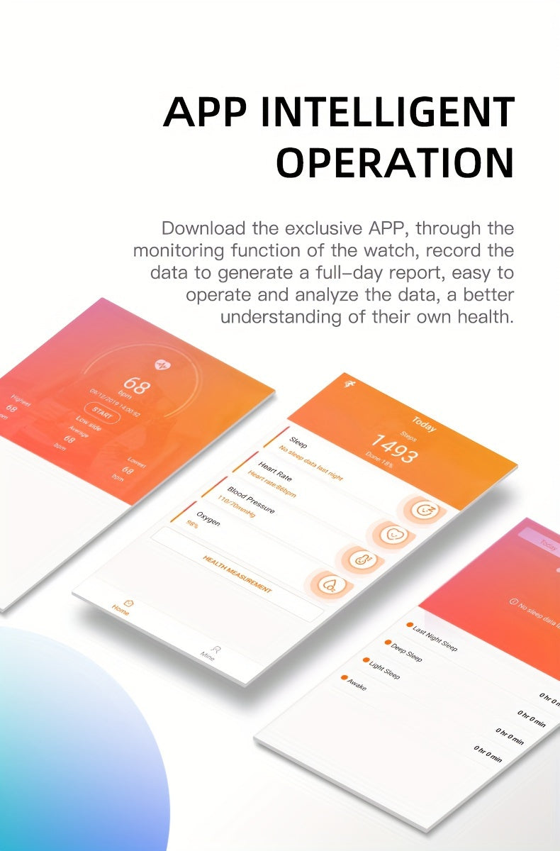 2.02" Smartwatch IP68 Waterproof for Men Women, Answer/Dial Calls Watch with LED Flashlight, Full Touch Screen Compatible with iPhone and Android Phones - Black