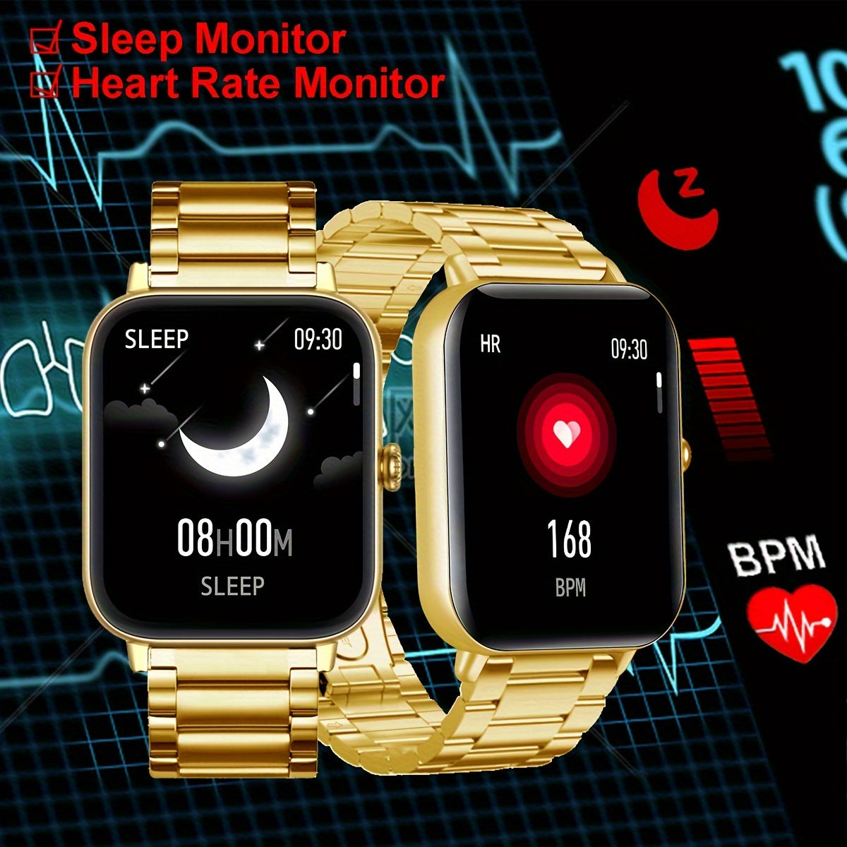 1.81-inch Touchscreen Smartwatch With Call Function (answering Calls, Dialing), Multi Sport Mode, Pedometer, Fitness Tracker For IPhone And Android Phones