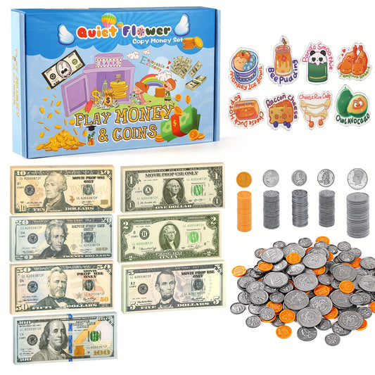 248pcs Play Fake Props, Learning Education Toys for Kids to Learn, Teaching Counting Resources Activity for Classroom, Develops Early Math Skills Toys Gift for Age 3 4 5 6 7 8+ Year Old