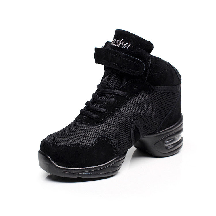 Mesh Dance Shoes For Women Square Dance Shoes Soft-soled Samba And Jazz Shoes