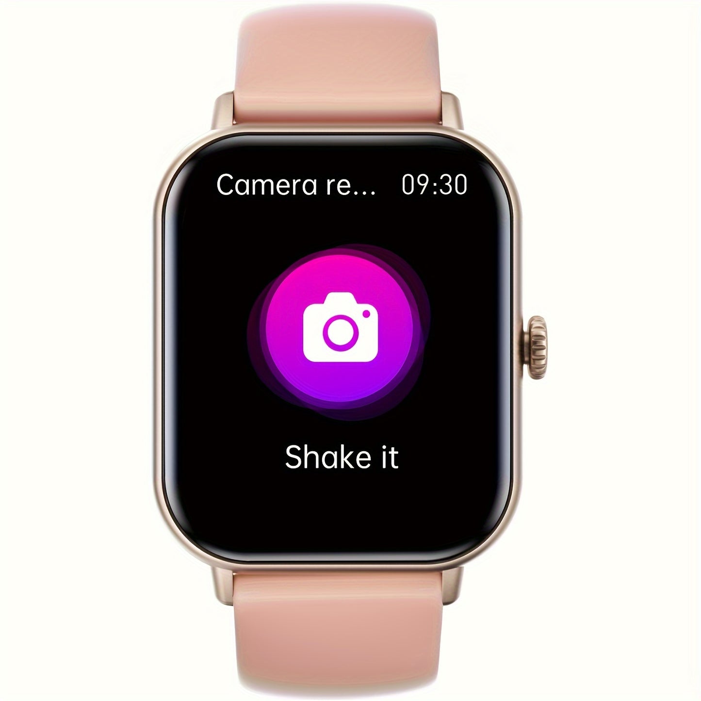 Smart Watch For Women&Men, 2.01 Inch Full Touch Screen, Smart Call Watch Round Style, Answer And Make Call, Message Push, Compatible With IPhone And Android Phones, Fashionable Fitness Tracking Watch, Steps, Distance, Calorie