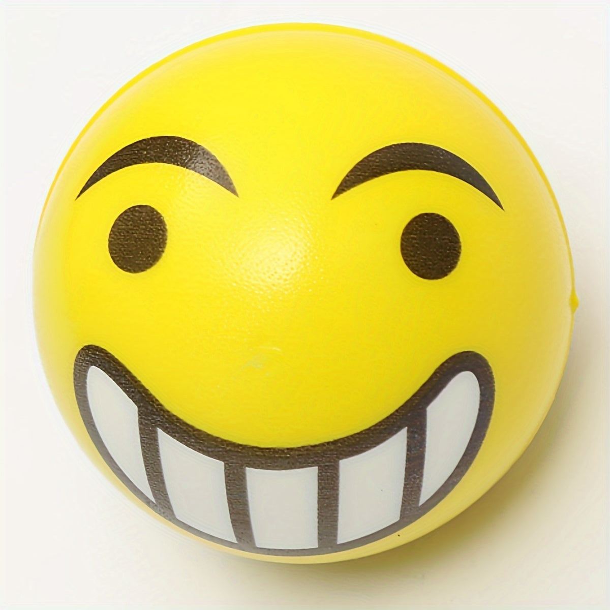 12-Pack Funny Face Stress Relief Squeeze Balls, Sponge Novelty Squishy Toys for Kids, Assorted Facial Expressions Gag Toys, Party Favors, Holiday Blind Box, Birthday Gifts for Ages 3-8, TPU Material