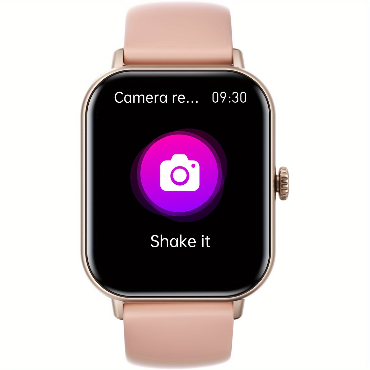 Smart Watch For Women&Men, 2.01 Inch Full Touch Screen, Smart Call Watch Round Style, Answer And Make Call, Message Push, Compatible With IPhone And Android Phones, Fashionable Fitness Tracking Watch, Steps, Distance, Calorie