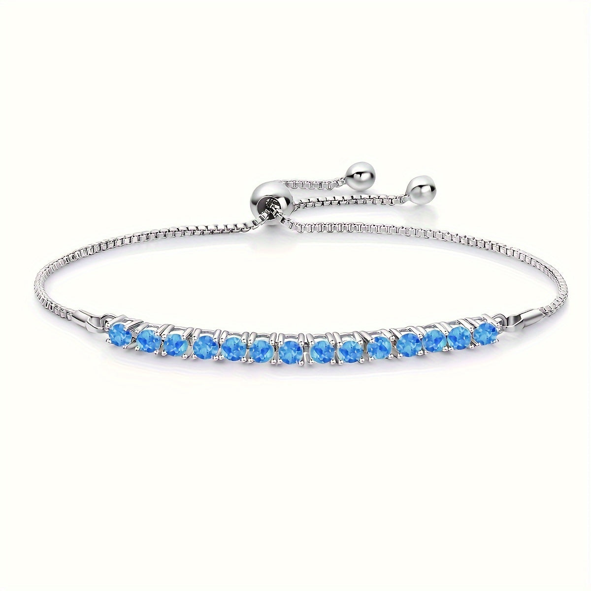 [Romantic Bracelet] Romantic Elegant Women's Coveted Choice - Australian Precious Synthetic Opal Stretch Bracelet | Dazzling Multicolor Unique Charm, Versatile Exquisite Jewelry for Holiday Gifts or Personal Use