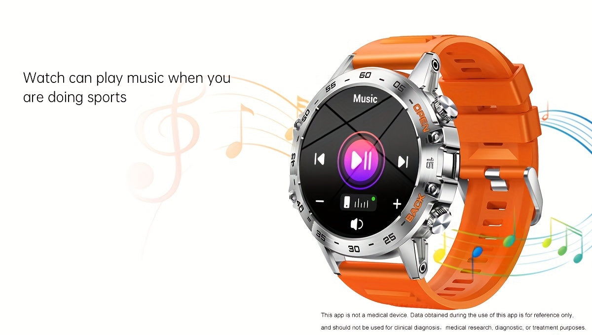 LIGE HD Smart Watch - Stylish Wrist Watches for Women Men with Wireless Call, 1.39" High-Definition Display, Multi-Sports Modes, Information Alerts, Sedentary Reminders, Music Control, Sports Pedometer, and Heart Rate Monitor