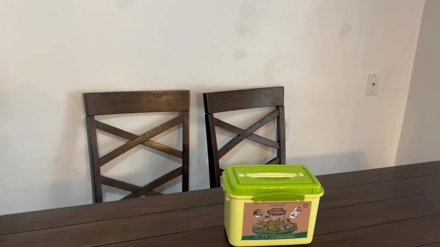 Farm Animal Toys For Kids, Truck Toys Boys Building Stem Toys For Boys Ages 3-9 Farm Toys With Horse, Lamb For, Perfect Girls Boys Birthday&back To School Gifts